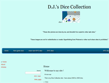 Tablet Screenshot of dice.drivein-jim.net